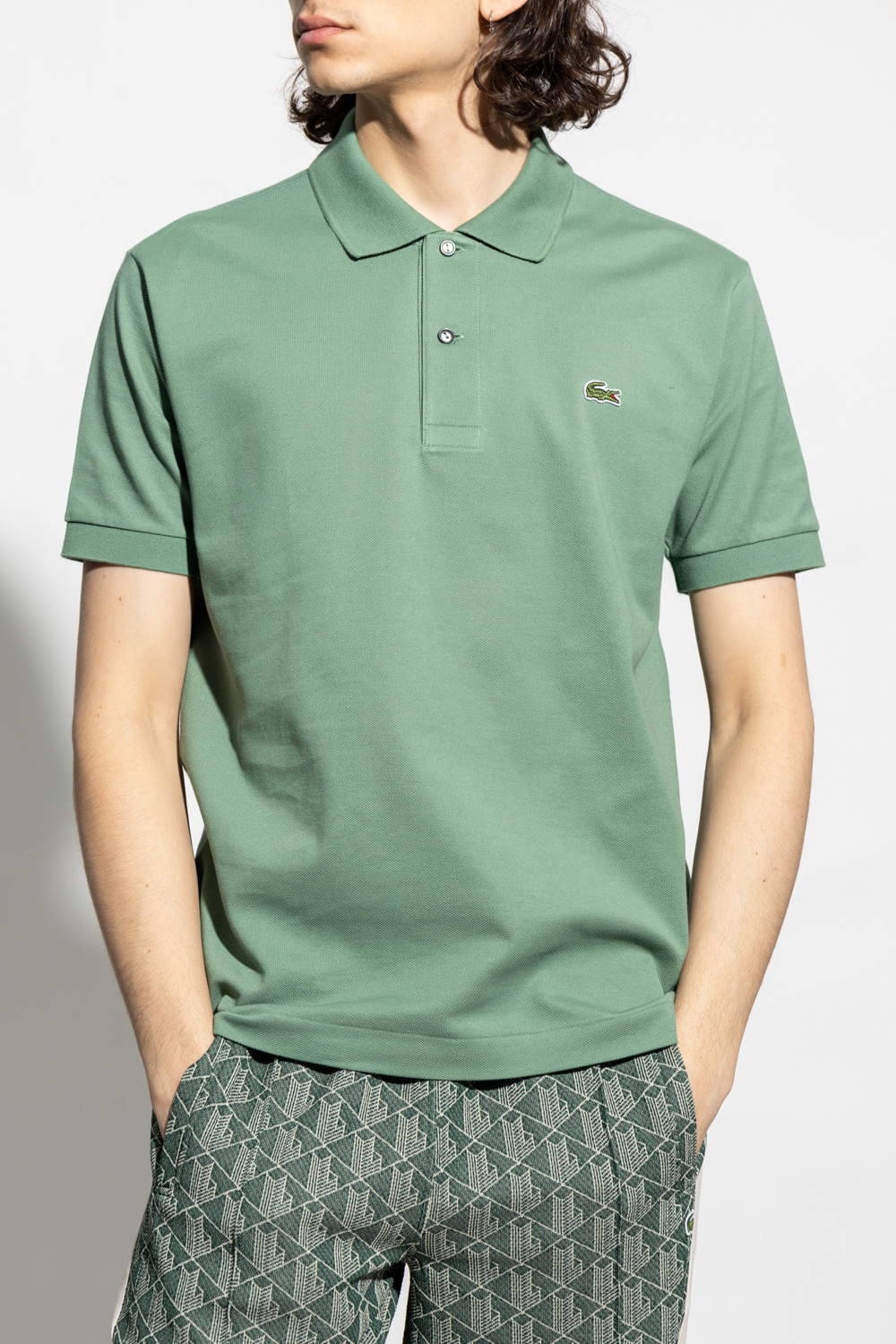 Lacoste terry cloth polo online